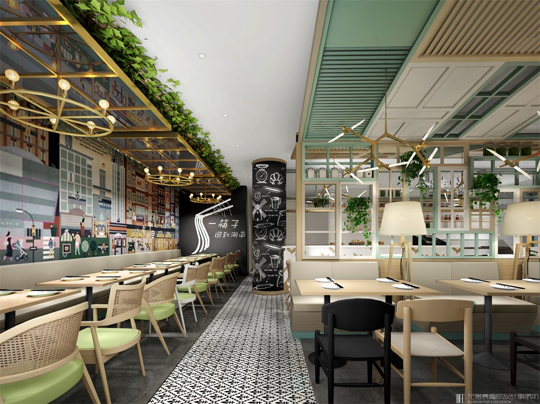 餐饮空间环境家具设施布置！