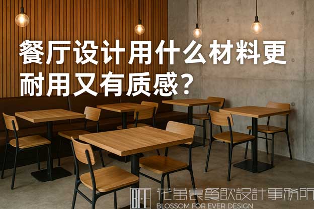 餐厅设计用什么材料更耐用又有质感？（餐厅设计）